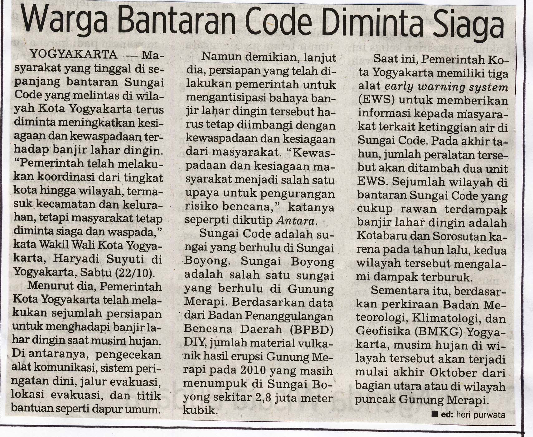 Kliping jogja terbaru